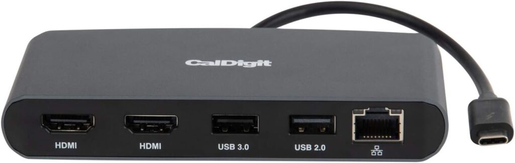 CalDigit Thunderbolt 3 Mini Dock; best USB-C Hubs in 2026.
