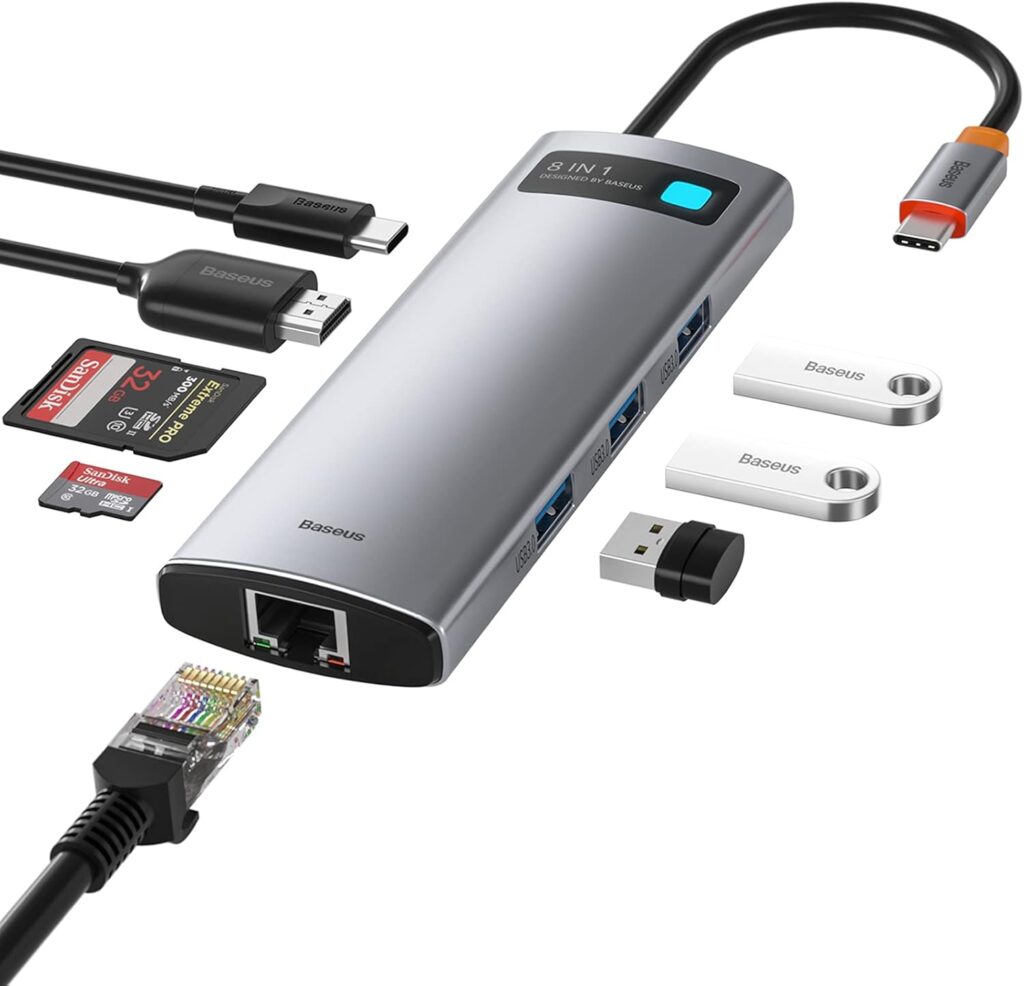 baseus 8 in 1 1 usb c; best USB-C Hubs in 2026.