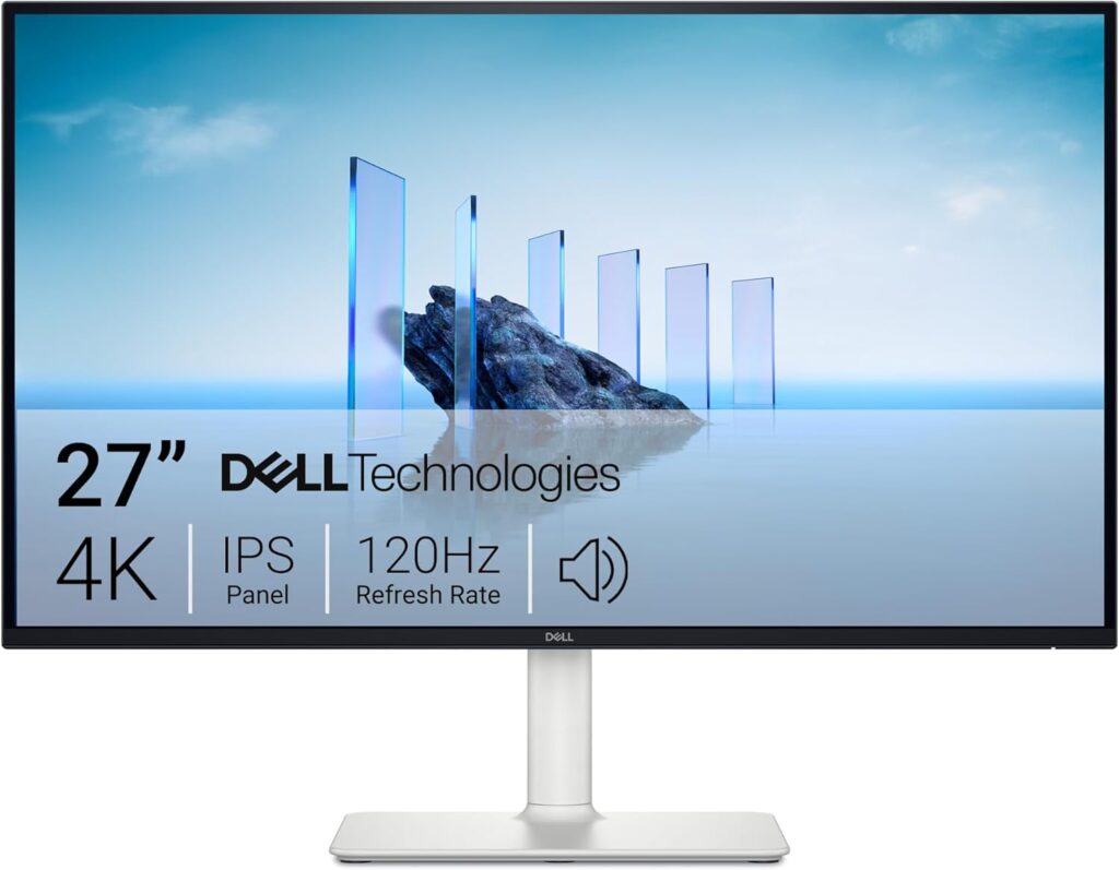 Dell S2721QS 27 inch 4K monitor for productivity and professional work setup