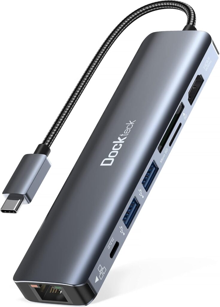 dockteck 7-in-1 USB C Hub; best usb-c hubs in 2026.