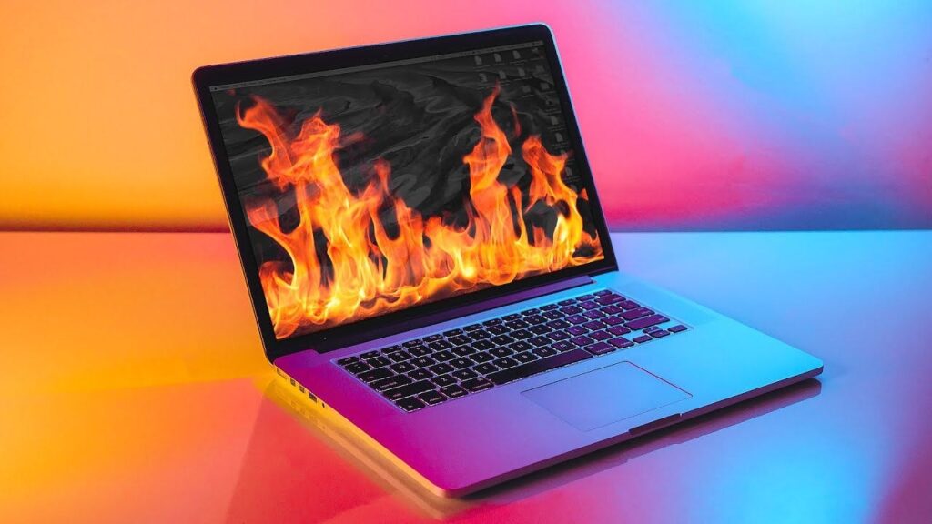 Laptop slow with 8GB RAM caused by overheating and thermal throttling performance drop