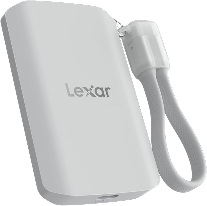 Lexar SSD 2026 with fast USB-C transfer speeds, reliable performance, and compact design