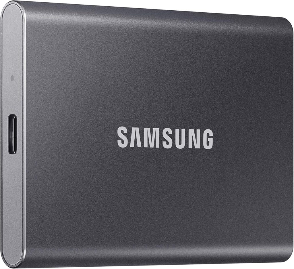 Samsung T7 Portable SSD, 2TB External Solid State Drive