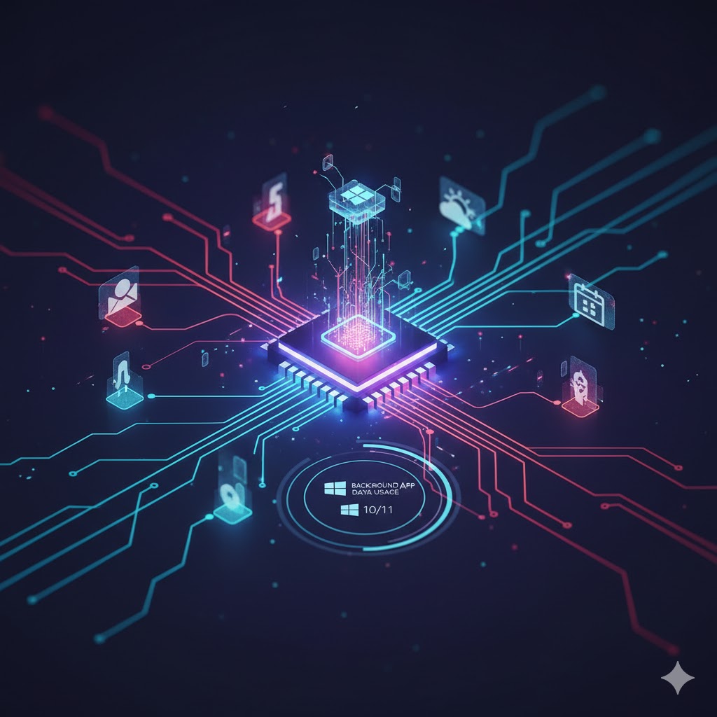 Background apps consuming data on Windows 10 and 11