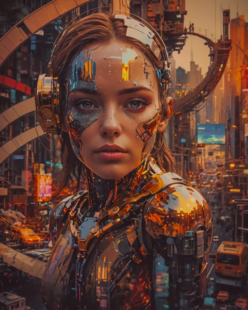 AI image generator creating digital artwork for selling online