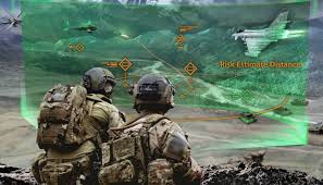 Artificial intelligence used in military training simulations and virtual battlefield exercises